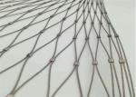 Flexible 1.2mm Dia SS304 Wire Rope Mesh For Zoo Animal Enclosure