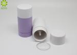 50ml 75ml 30ml Twist Up Deodorant Stick Containers Packaging Round Plastic