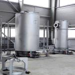 Round Stainless Steel Bright Wire Annealing Furnace 1 Ton 800 Degree