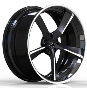 Wholesale SSJK1014 Gloss Black Machined Forged Wheels 22 Inches For Auid Q7 from china suppliers
