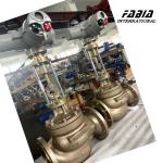 Precise Control WCB Pneumatic Regulation Valve Automatic Regulation For Oil And