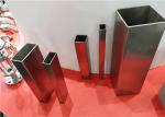 304 316L Square Stainless Steel Tubing Seamless Welded Surface Mill Bright