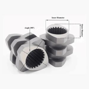 Wholesale D2 Steel Extruder Screw Elements With Corrosion Resistance For Masterbatch Industry from china suppliers