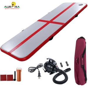 Wholesale Multi Functional Gym Inflatable Air Track Mattress Tumble Air Floor Gymnastics Mat from china suppliers