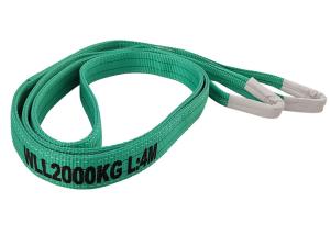 Wholesale One Way Belt Green Color Webbing Lifting Slings Flat Eye Web Sling TUV Certification from china suppliers