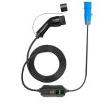 Level 2 Portable EV Charger 32A 240V 5m TPU Cable CEE Schuko Plug RCD Type A