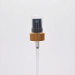 0.2cc Dosage 20/400 Matt Gold Plastic Fine Mist Sprayer