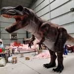 Museum Realistic Dinosaur Costume 8m Long Adult Age Sounds Customized