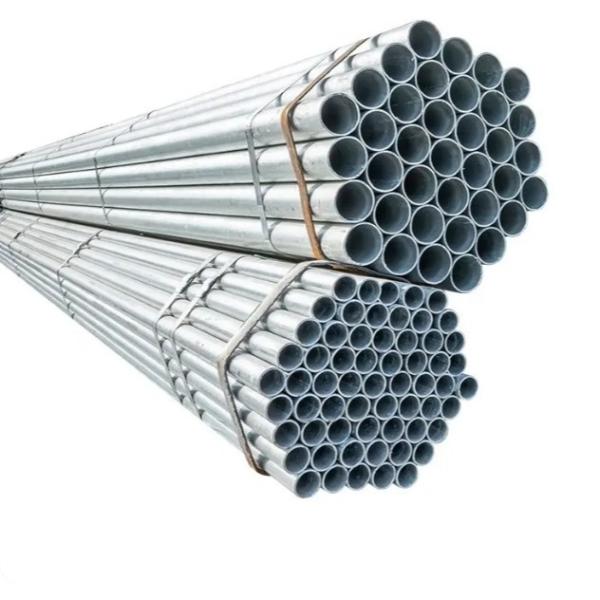 Q235 Q345 A53 2 Inch Sch40 10FT Galvanized Round Steel Pipe Hot Rolled For