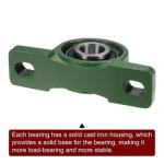 Chrome Steel UCP Pillow Block Bearing HRC58 - HRC62 UCP 210 Bearing