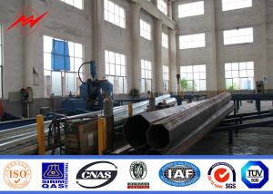 Wholesale Hot Dip Galvanized 35FT 500kg Tubular Steel Pole from china suppliers