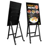43 inch indoor digital free standing poster Portable lcd display android digital