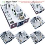 Prefab Expandable Container House Ready Home Office 2 3 Bedrooms 20ft 40ft