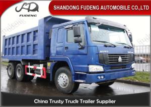 Wholesale 371HP Howo Dump Trailer Truck , LHD/RHD Drive Type 20cbm 40 Ton End Dump Truck from china suppliers