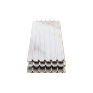 Wholesale Slat Interiored Nano PVC Wood Effect Fluted Wall Panel for Modern Simplicity Style from china suppliers