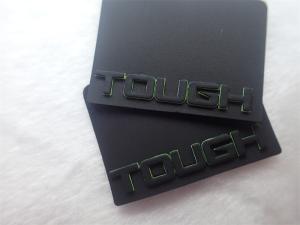 Wholesale Eco Friendly Ink Screen Printing Label Double Color PVC Material from china suppliers