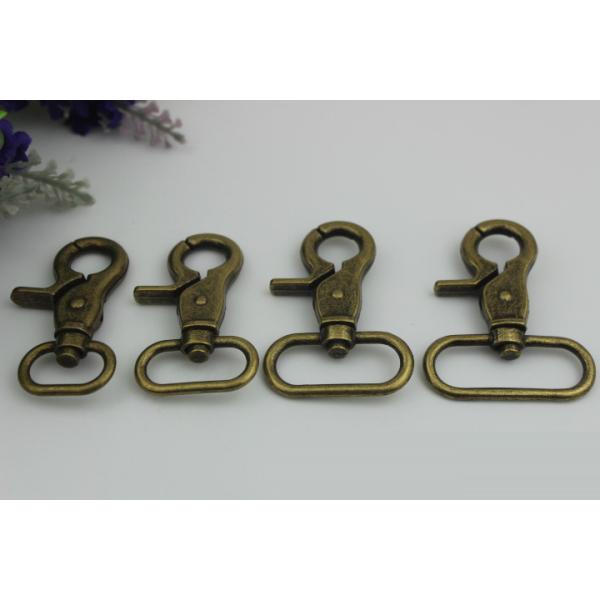 India hot sales anti brass zinc alloy all kinds of size heavy duty snap hook for bags