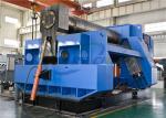 Four / Three Roll Plate Bending Machine , Metal Cone Rolling Machine