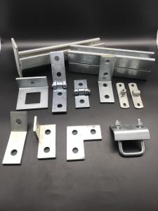 Wholesale Galvanized Steel Flat Plate Custom Angle Corner Strut Fittings from china suppliers