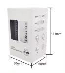 Universal Travel Adapter 268W GAN Desktop Charger with Short Circuit Protection