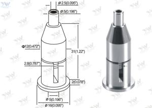 Wholesale Two - Parts Lock Cable Grippers Side Cable Exit For Suspending Graphics from china suppliers