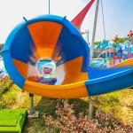 Fade Resistant Amusement Park Water Slide Famiy Water Slide 1.9m Height