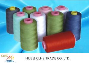 Wholesale Dyed Sewing Polyester Thread , Ring Spun Polyester Thread For Sewing Machine from china suppliers