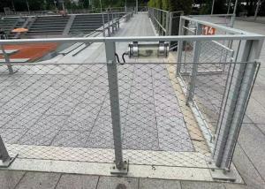 Wholesale Fence X Tend Cable Mesh With Ss304 2.0mm Stainless Steel Rope Weather Proof from china suppliers