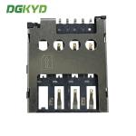MICRO SIM Card Slot Drawer Style Card Slot Interface 1.45H 8P Telephone Card