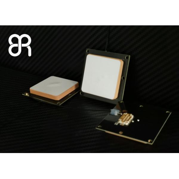 Small Size UHF RFID Antenna 2dBic White Color For Handheld Terminal Applications