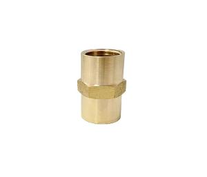 Wholesale Brass Air Hose Fittings Hex Nipple Coupling 3/8 Inch NPT X 3/8 Inch NPT from china suppliers