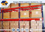 ISO 9001/ 9004 Push Back Pallet Racking Steel Storage Shelving 2 Uprights Frame