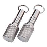 Cnc Airtight Aluminum Pill Case 22*52 Jar Waterproof Bottle