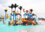 Promotion Kids Water Slides for Children Play Area / Equipment Floor Space 9.5*6