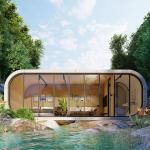 20ft Modular Design Small Prefab Houses Outdoor For Living And Working