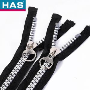Wholesale Silver Plastic Special Shiny Teeth Zipper Tailoring Accessories Sewing Plastic Zippers from china suppliers