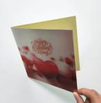 Hot Selling Custom Lenticular Printed 3D Greeting Cards Of Invitation