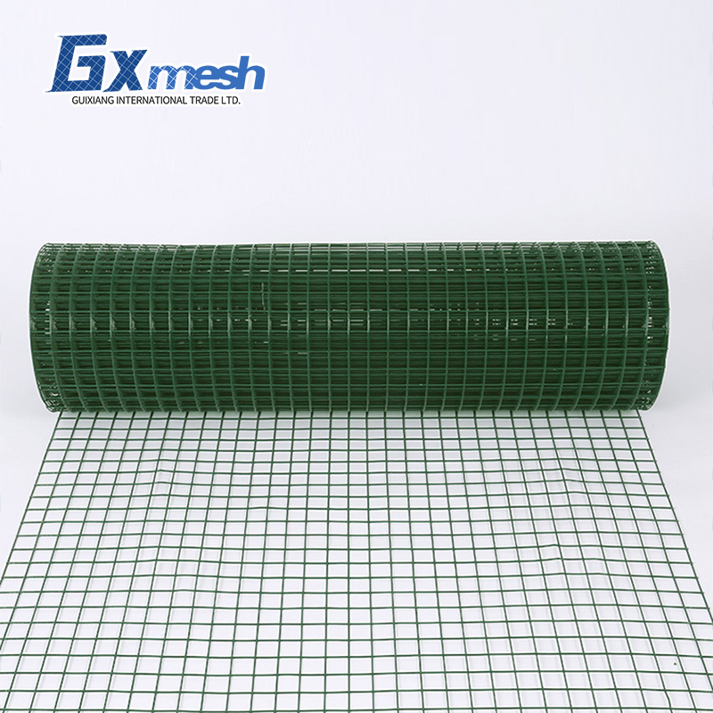 Large Stock Silver Galvanized Mesh Welded PVC Wire Mesh for Sturdy Construction