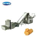 Small Cookie Making Machine For Making Demark Butter Cookie Rotary Oven tunnel