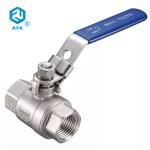304 316 Stainless Steel Ball Valves Female Thread Ball Valve