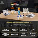 Custom Colorful Outdoor International Luxury Lucite Chess Set Luxury