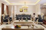 Luxury Classic Living room furniture1+2+4 Sofa sets online direct sales price by