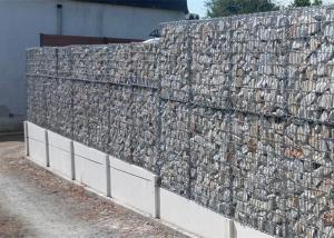 Wholesale Flood Control Bastion Barrier Metal Gabion Baskets 2&quot; × 2&quot; / 3&quot; × 3&quot; / 4&quot; × 4&quot; from china suppliers