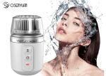 Household USB Rechargeable Ultrasonic Facial Cleansing Brush Built In Digital