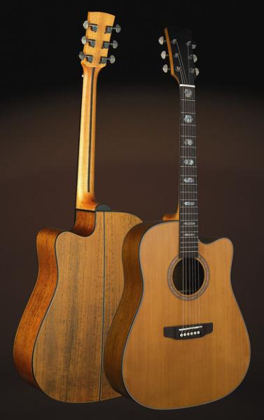 41inch Good quality Korean Pine solidwood acoustic guitar matt color wholesale