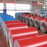Astm A792 Galvalume PPGI Steel Coil Red Blue Green Black White Color Coated 1