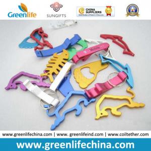 Wholesale Fashion Animal Shapes Various Colors Alumimum Promotional Metal Beer Bottle Opener Gift from china suppliers