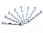Galvanized Steel Concrete Nails Box Packing / Bulk Packing For Construction