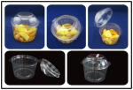 Food Grade Plastic PET Biodegradable Clamshell Food Containers 8oz 12oz 16oz