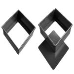 Rk Bakeware China-Commercial Aluminum Ring Cake Mold Layer Cake Mold Angle Cake